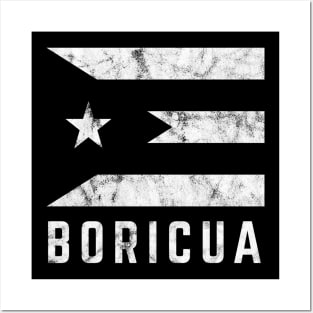 Yo Soy Boricua Puerto Rico Black Flag Posters and Art